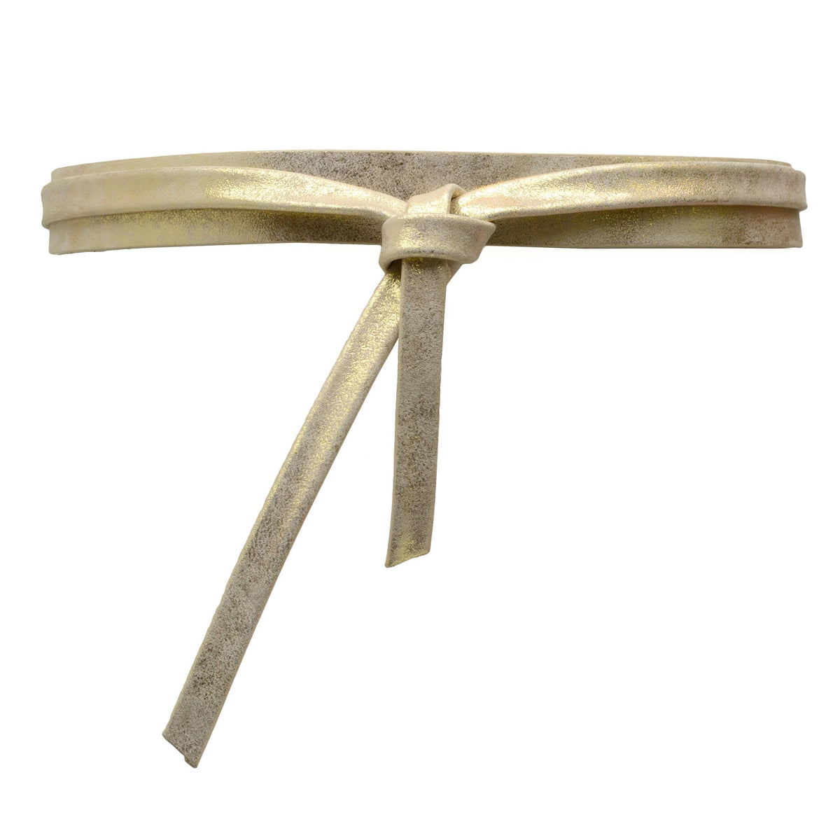 Skinny Wrap Belt – Gold | Adjustable One-Size