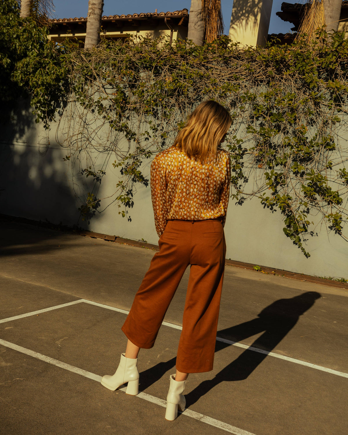 Anjelica Tie Front Top