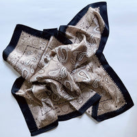 Silky Muse Satin Square Scarf