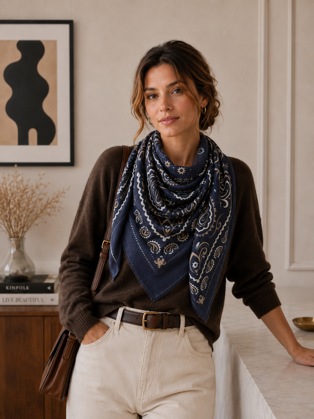 The Hallie Bandana Scarf