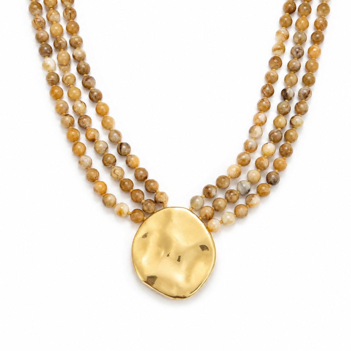 Statement Beaded Necklace