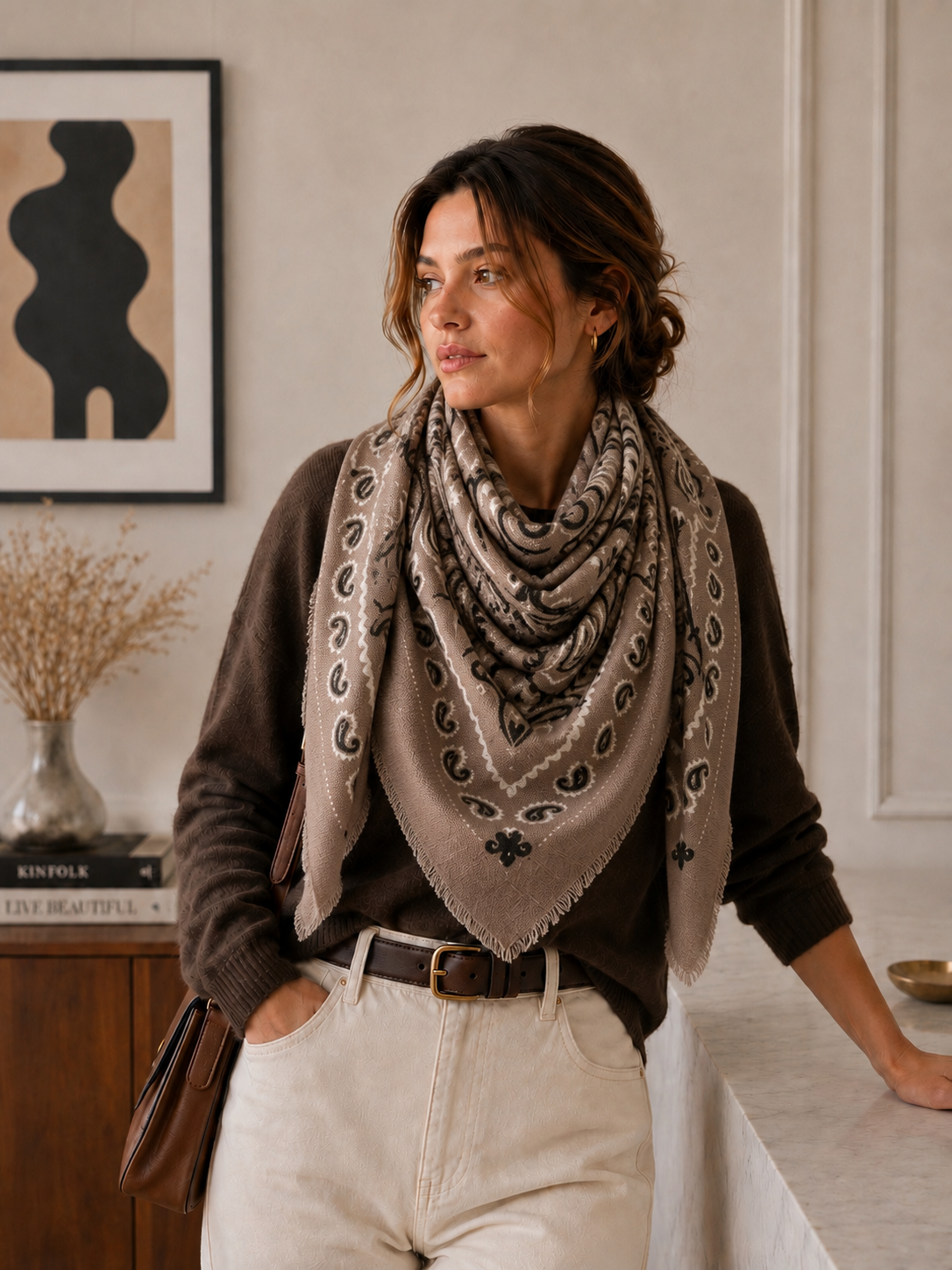 The Hallie Bandana Scarf
