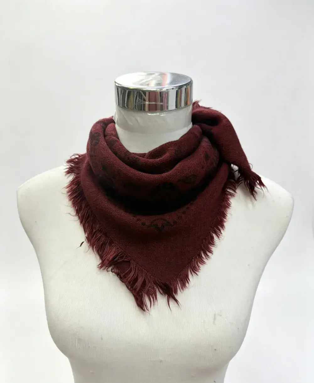 The Brooklyn Burgundy Scarf