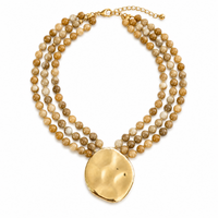Statement Beaded Necklace