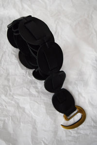 Shishi Wrap Belt - Black | Adjustable OS | Woven Statement