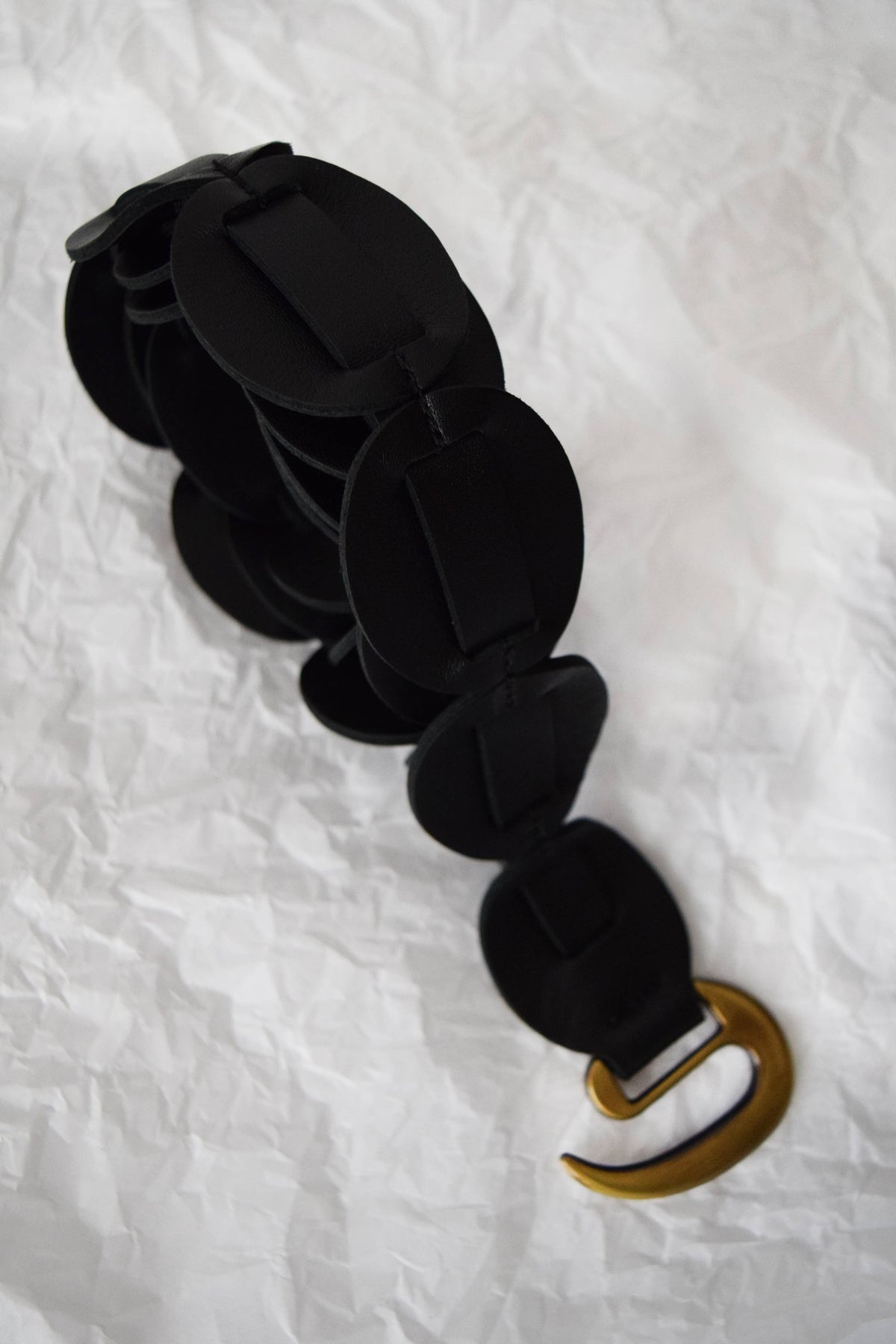 Shishi Wrap Belt - Black | Adjustable OS | Woven Statement