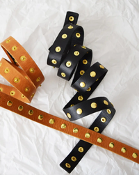 Callie Belt – Black | One-Size Snap Belt