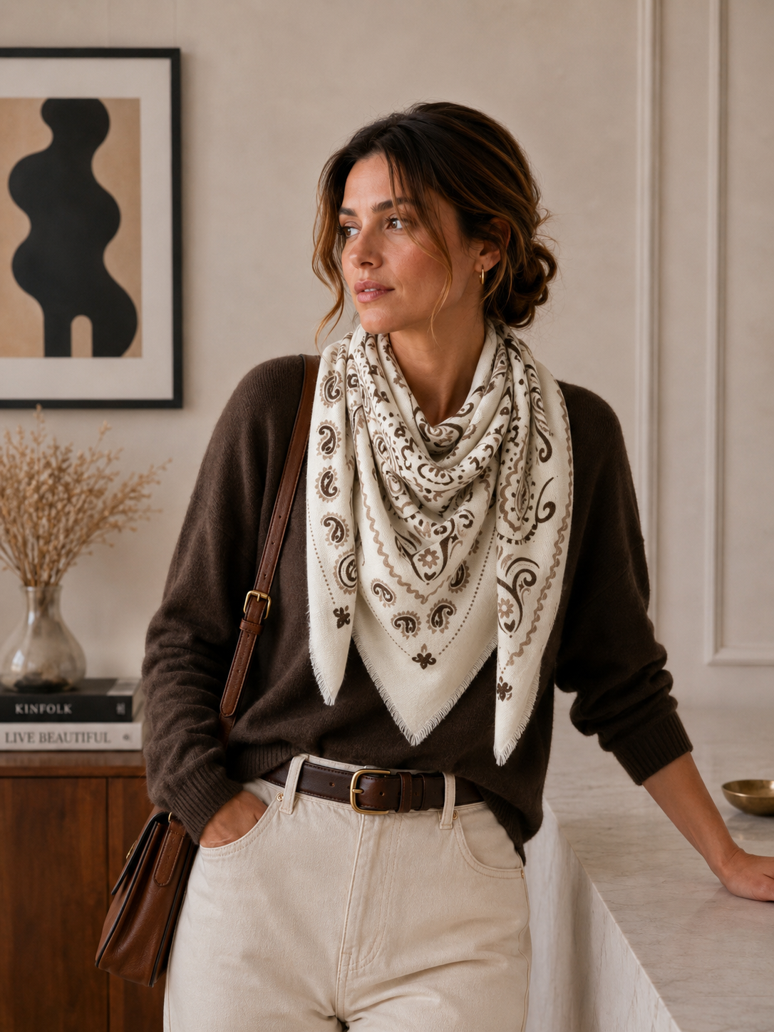 The Hallie Bandana Scarf