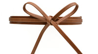 Skinny Wrap Belt - Cognac | Limited Edition OS | Slim Style