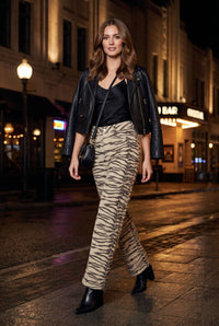 Tiger Print Pant