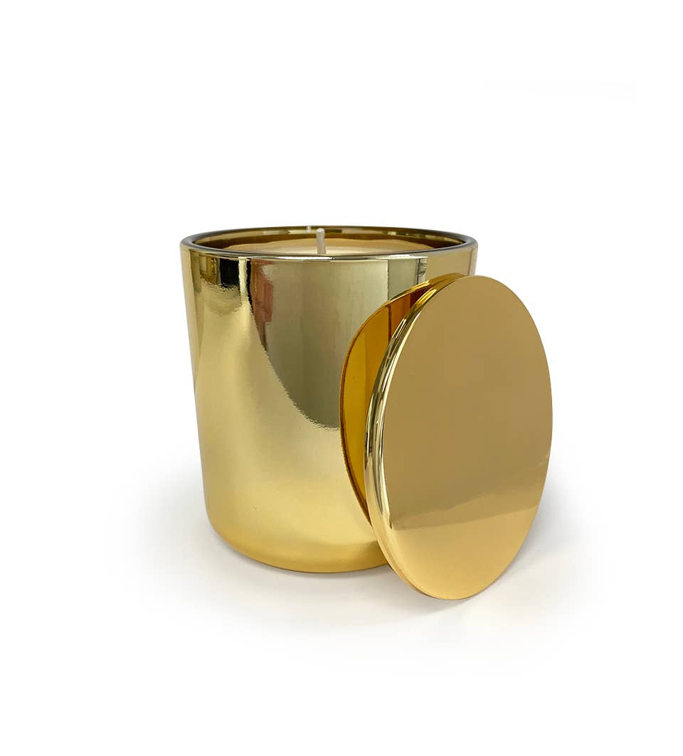 Japanese Quince 8oz Gold Candle -Limited Edition