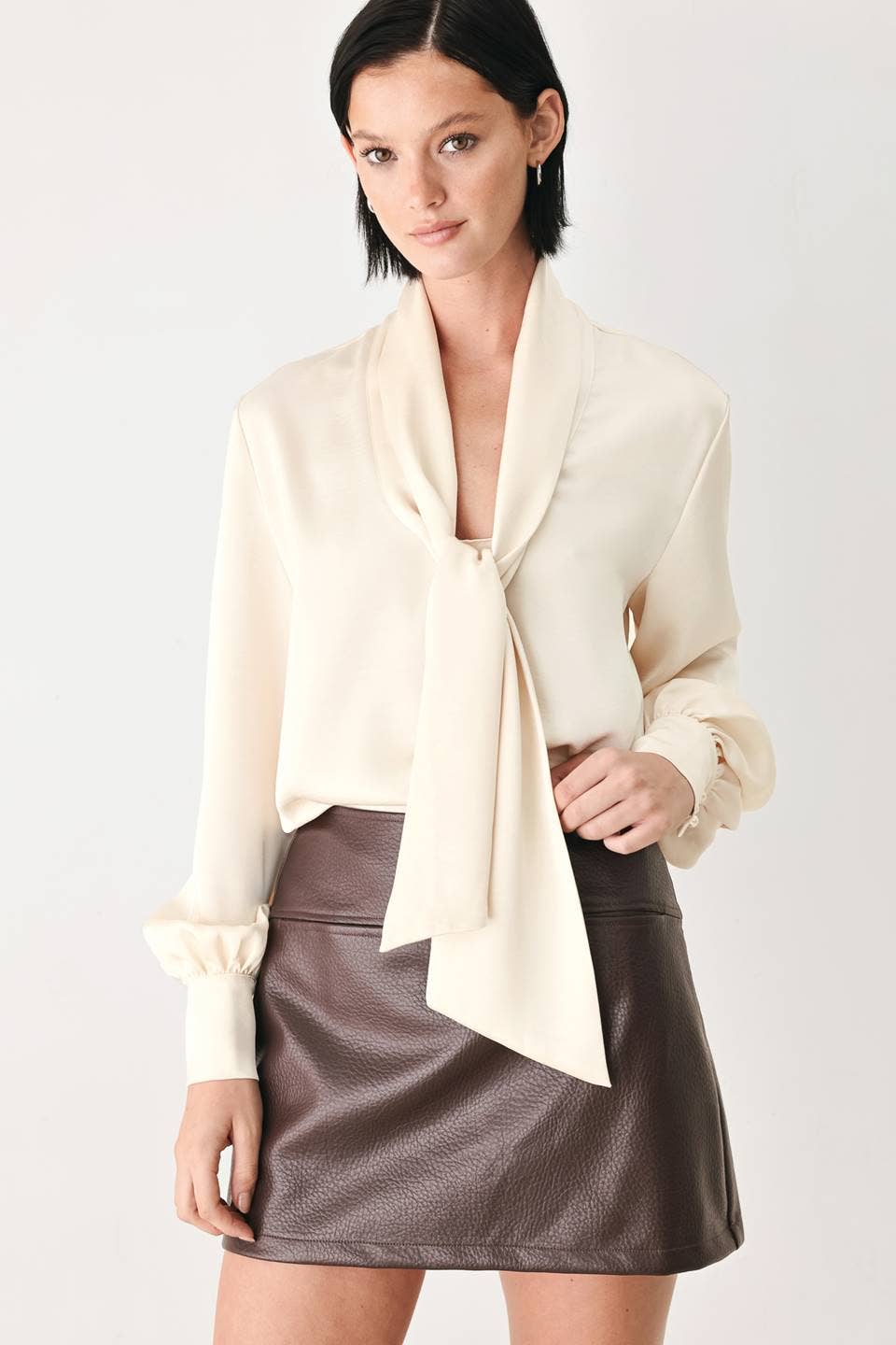 The Lauren Top Champagne