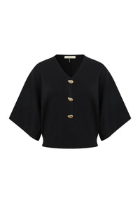 The Ellie Top Black