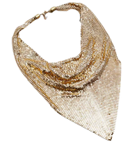Chain Mail Bandana Scarf Necklace