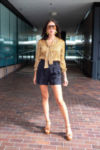 Anjelica Tie Front Top
