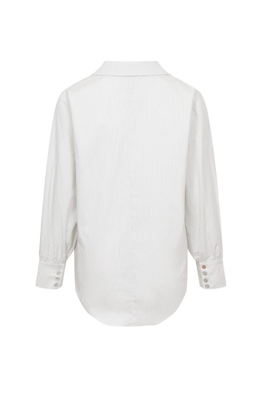 The Caroline Top White/Grey