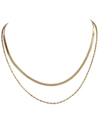 Easy Breezy 2 Layer Necklace