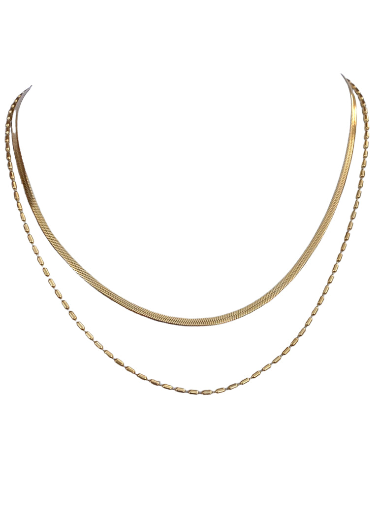 Easy Breezy 2 Layer Necklace
