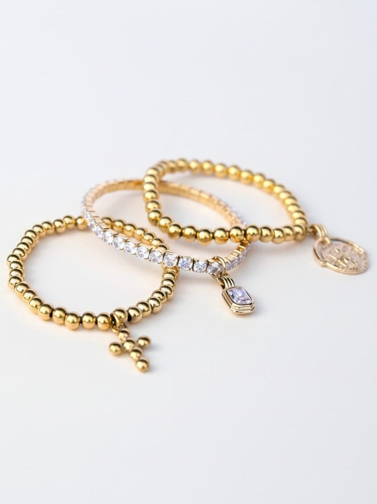 Good Fortune Bracelet Stack