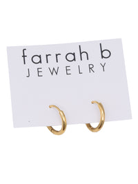 Hoop Earrings For Charm Bar