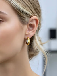 Mixed Up Hoop Earrings