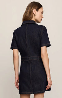 The Crush Denim Dress Midnight Air
