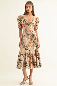 Isabel Twist Midi Dress