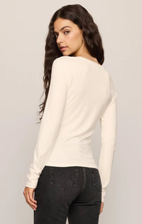 Second Skin Long Sleeve Sandstone