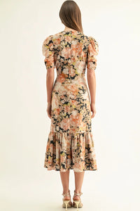 Isabel Twist Midi Dress
