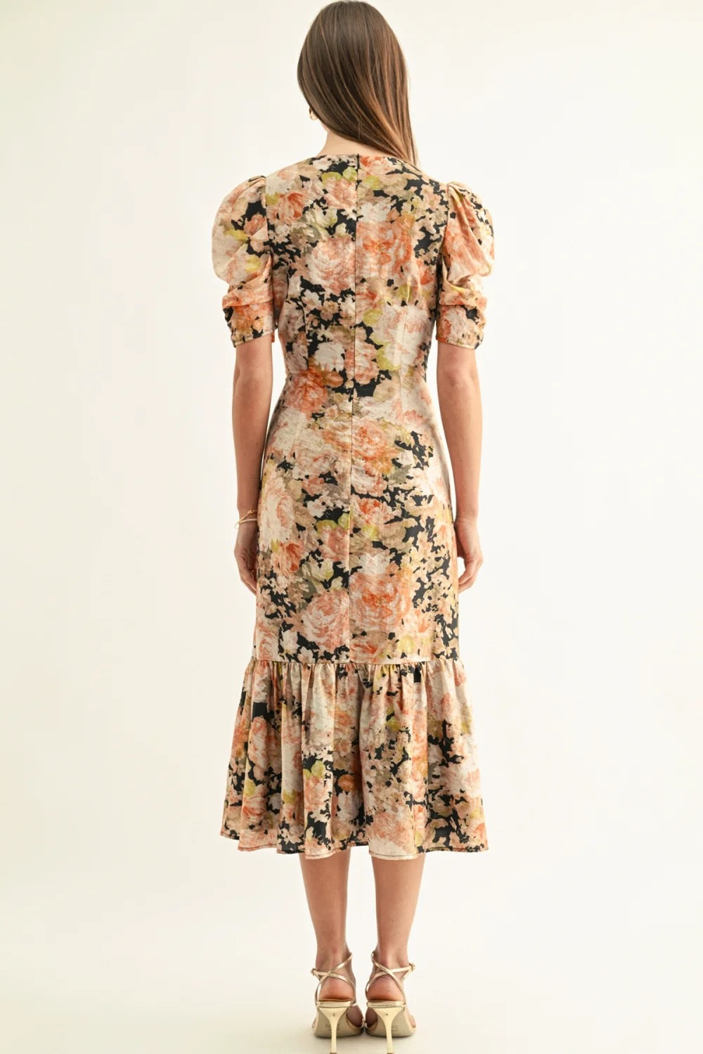 Isabel Twist Midi Dress