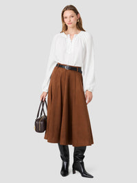 Tencel Long Sleeve Top