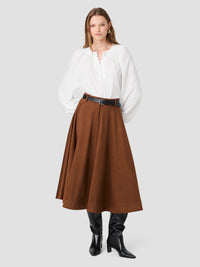 Tencel Long Sleeve Top