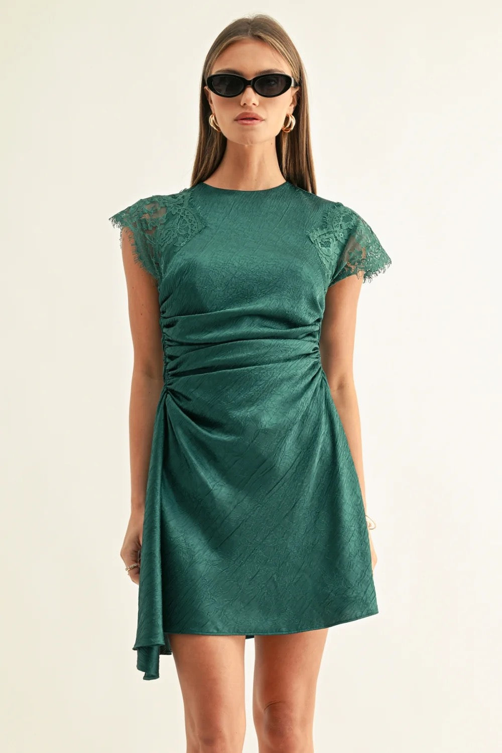 Jordyn Asymmetric Mini Dress