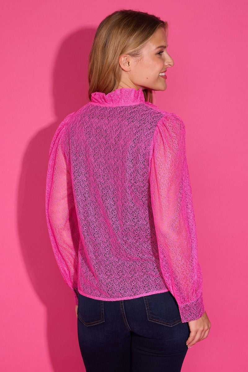 The Pink Phoebe Top