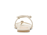 Kenley Creme Leather Sandal