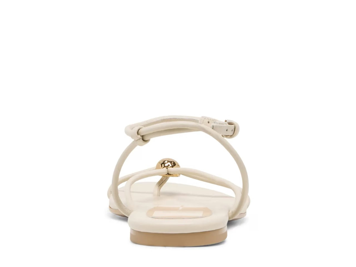 Kenley Creme Leather Sandal