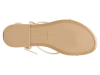 Kenley Creme Leather Sandal