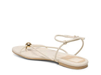 Kenley Creme Leather Sandal