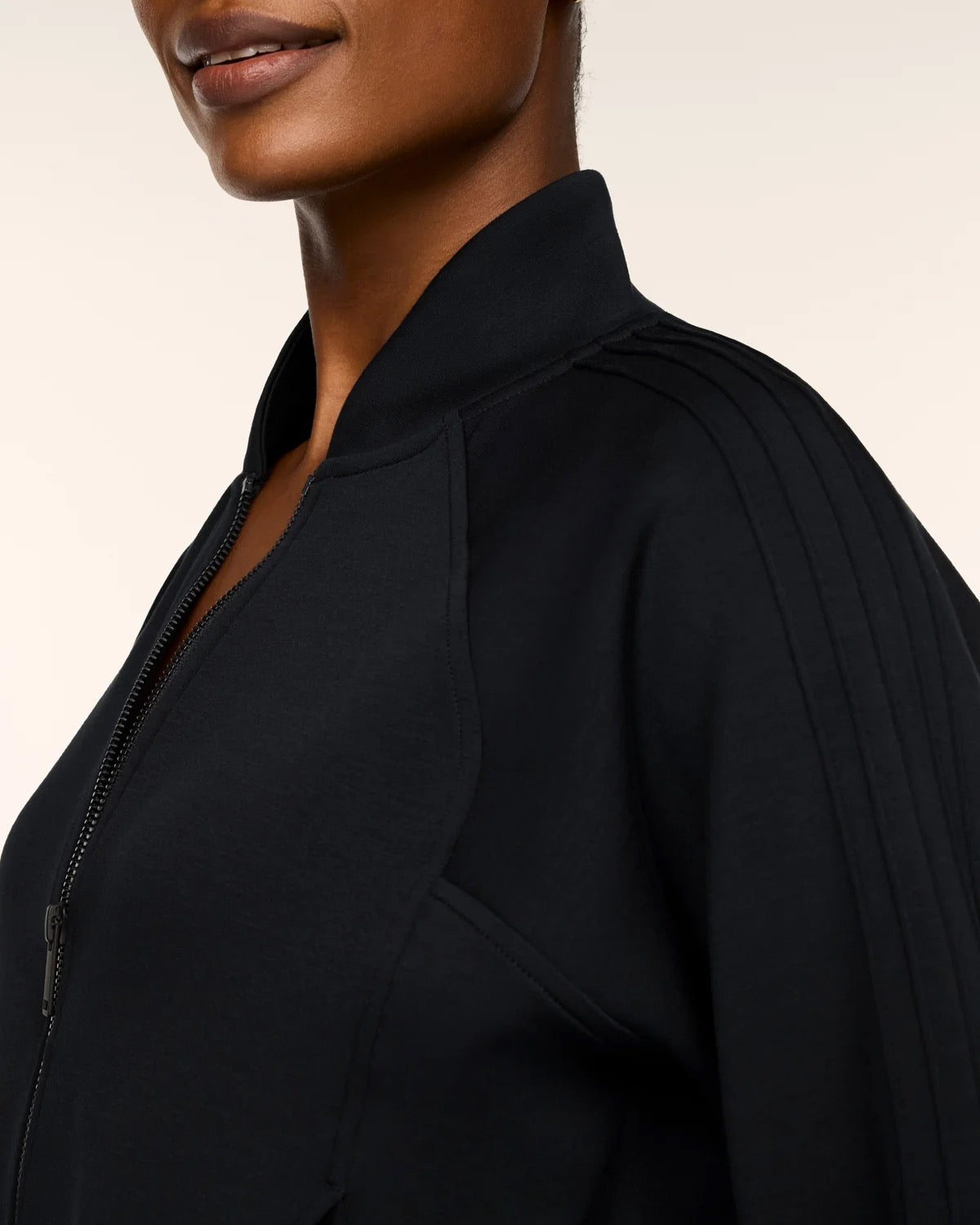 Spanx Pintuck Track Jacket