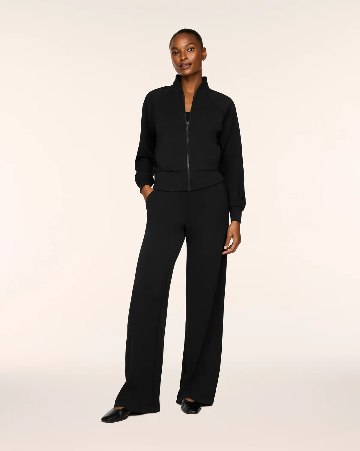 Spanx Pintuck Wide Leg Pant - REGULAR