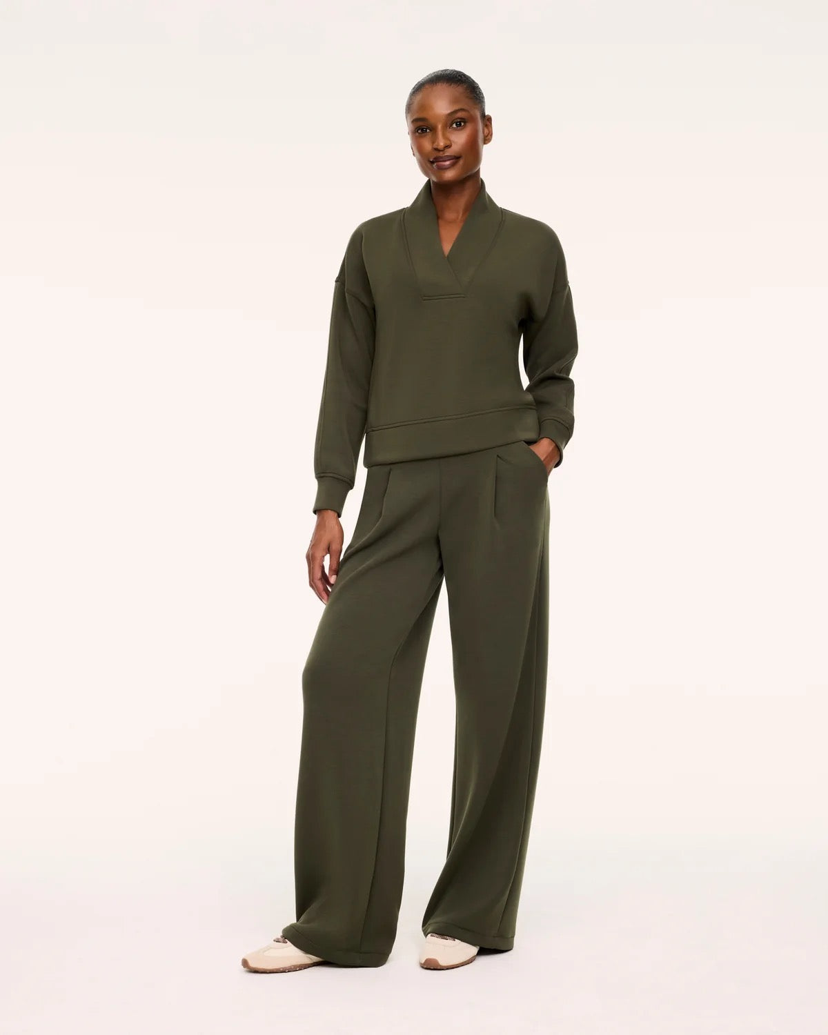 Spanx Pleated Wide Leg Pant - REGULAR