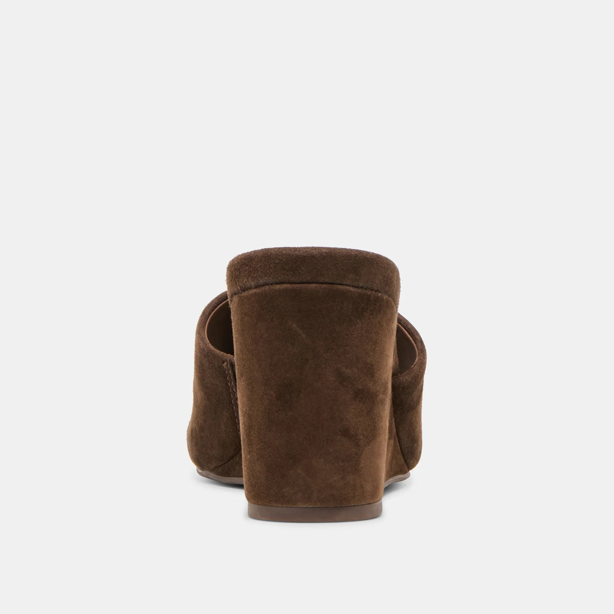 Holta Wedge Dark Brown Suede