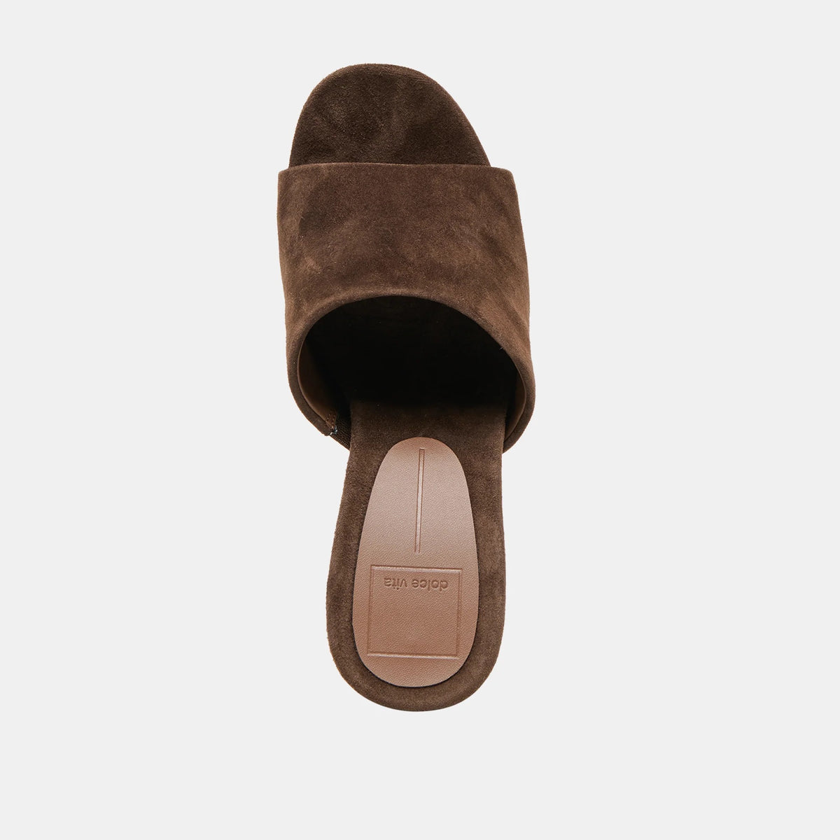 Holta Wedge Dark Brown Suede