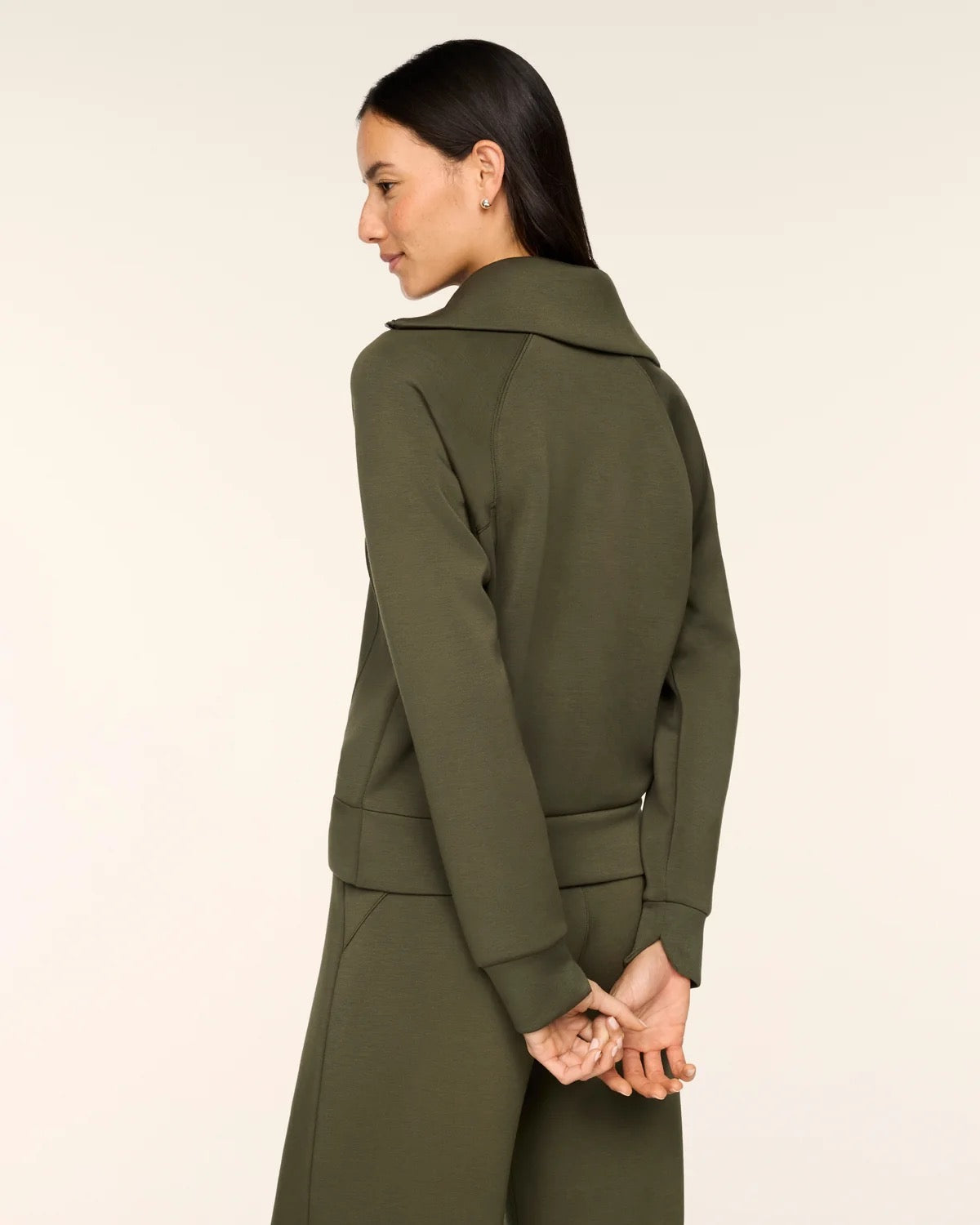 Spanx Half Zip - Monstera