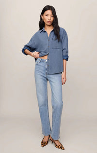The Perfect Twill Button Up