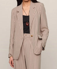 Evan Striped Blazer
