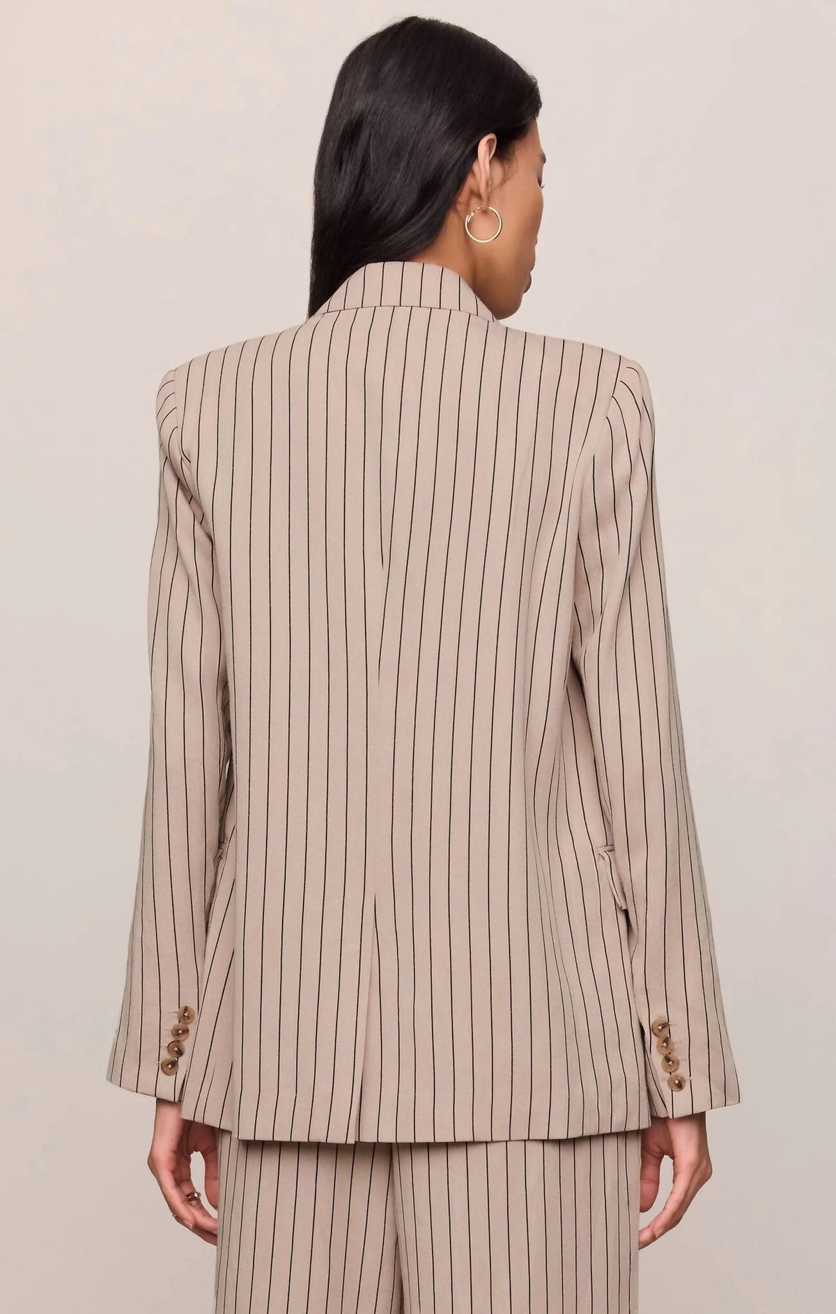 Evan Striped Blazer
