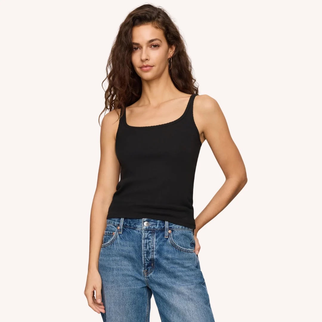 Vale Scalloped Tank