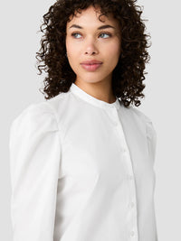 Cambria Cotton Puff Sleeve Top