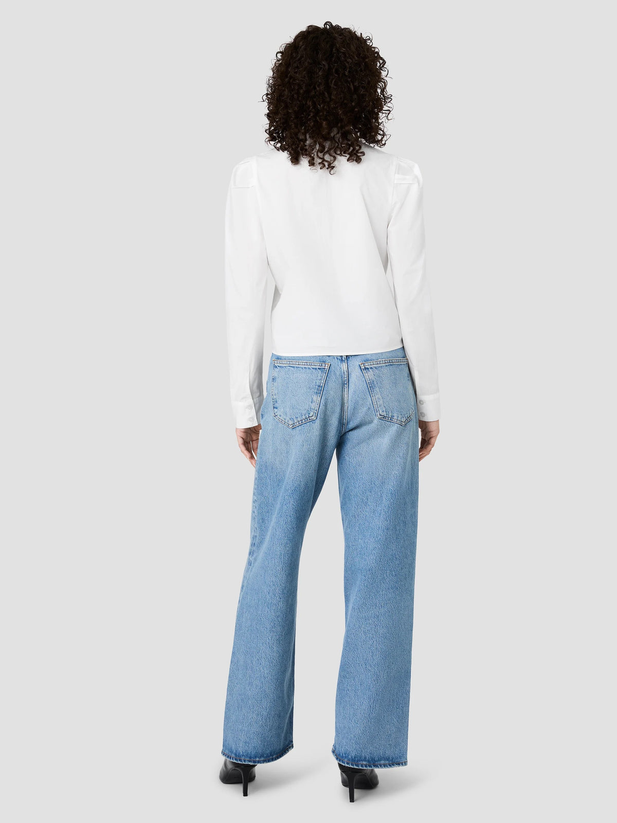 Cambria Cotton Puff Sleeve Top